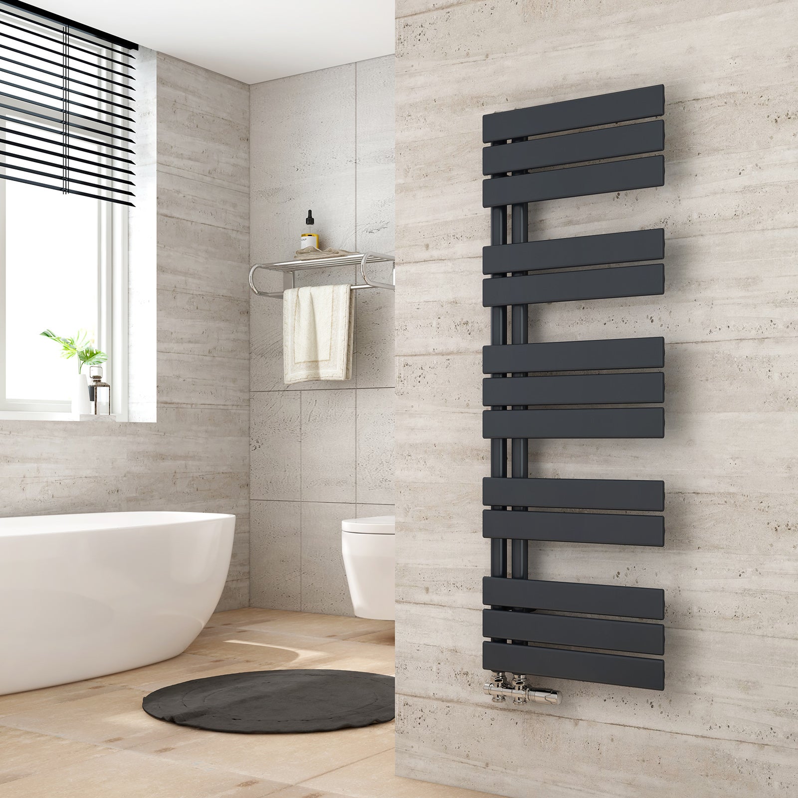 ECD Germany Radiateur Sèche-Serviettes Sahara - 300 X 1800 | WhichOne - 5