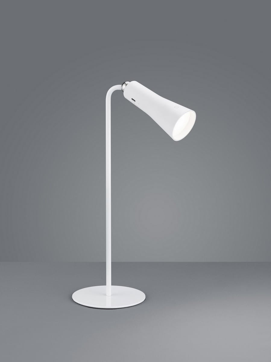 Lampa biurkowa Maxi biała LED 2W 3000K 200lm wym: 36 x 20 x 20 cm metal RL