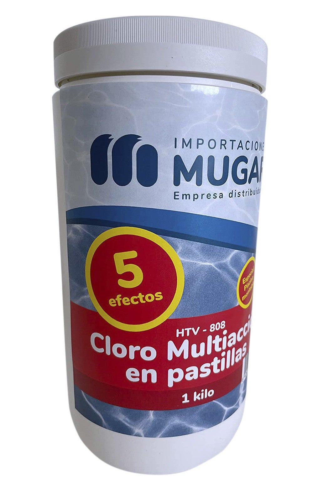 MUGAR Productos de Limpieza y Mantenimiento de Piscinas. Cloro en