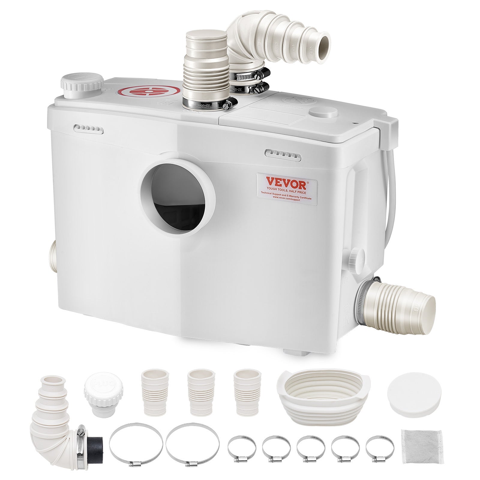 Pompa ściekowa 1200W 180L/min stacja pomp ściekowych 10m VEVOR