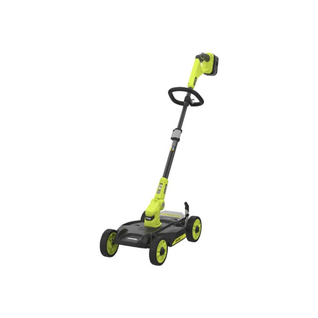 Tondeuse 3 en 1 RYOBI - RY18LMC30A-120 - 18V One+ - coupe 30 cm - 1 Batterie 2.0 Ah - 1 Chargeur rapide