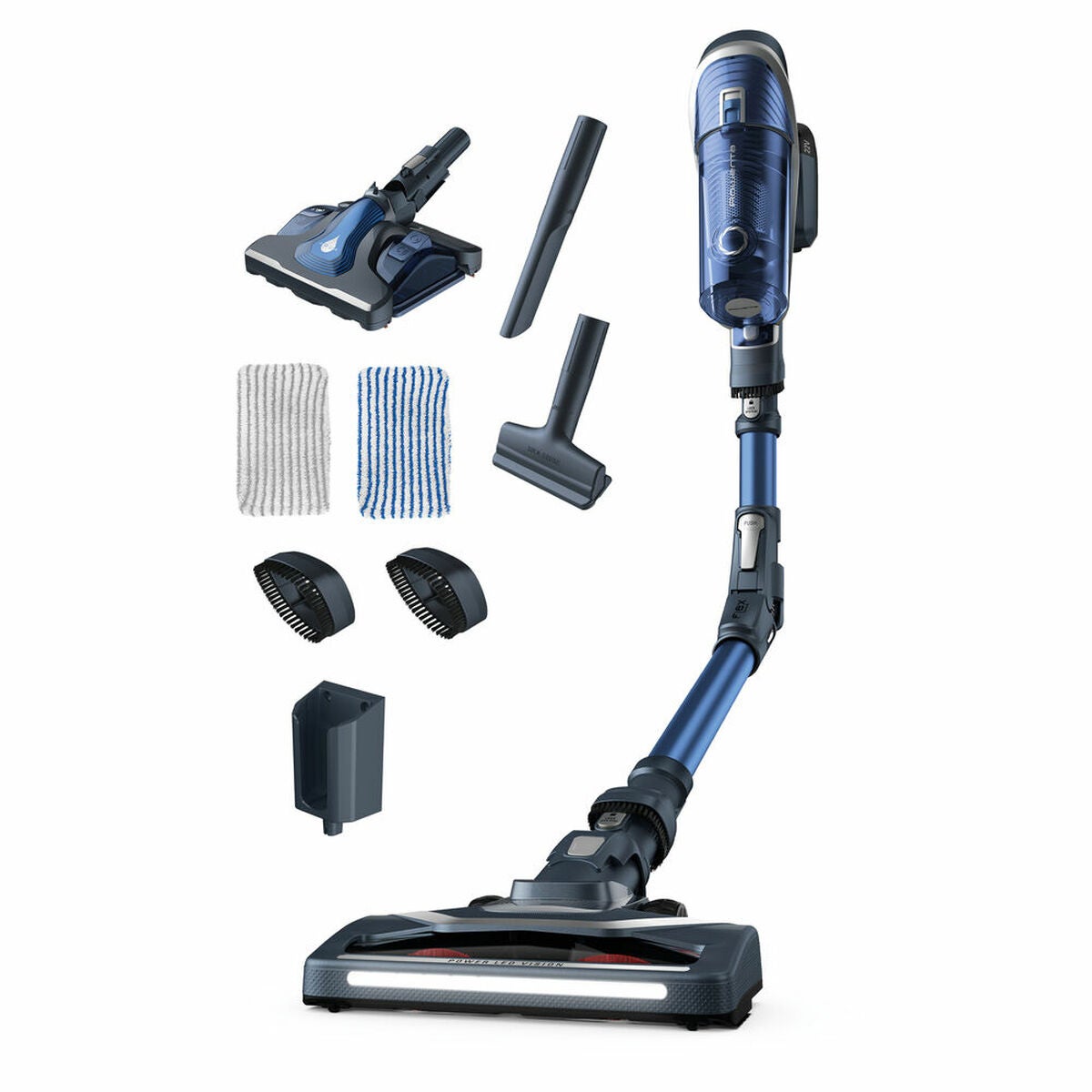 Rowenta Azul Aspirador Escoba Rh9680 0,55L 185W - Imagen 2