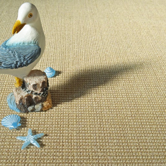 Tapis sisal Yucatan sable - Ganse taupe - 250 x 350 cm - 5