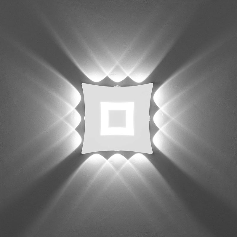 18W Nowoczesna Lampa Ścienna LED Wodoodporna IP65 Aluminiowa Wewnętrzna Zewnętrzna Lampa Ścienna LED do Salonu Sypialni Pokój Sypialnia Pokój