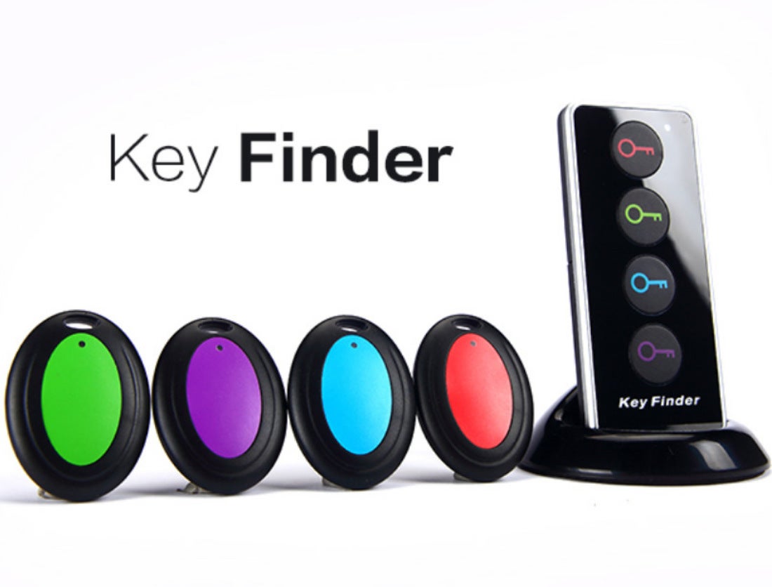 Key Finder, Tracker Sans Fil Localisateur RF Avec Support Lampe Led Et Base Telephone Pour Animaux 1 4 98808428