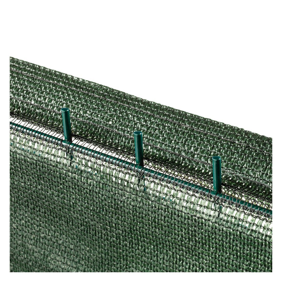 Brise vue 220 g/m² occultation élevée H2m00 x L 10m Vert - 7