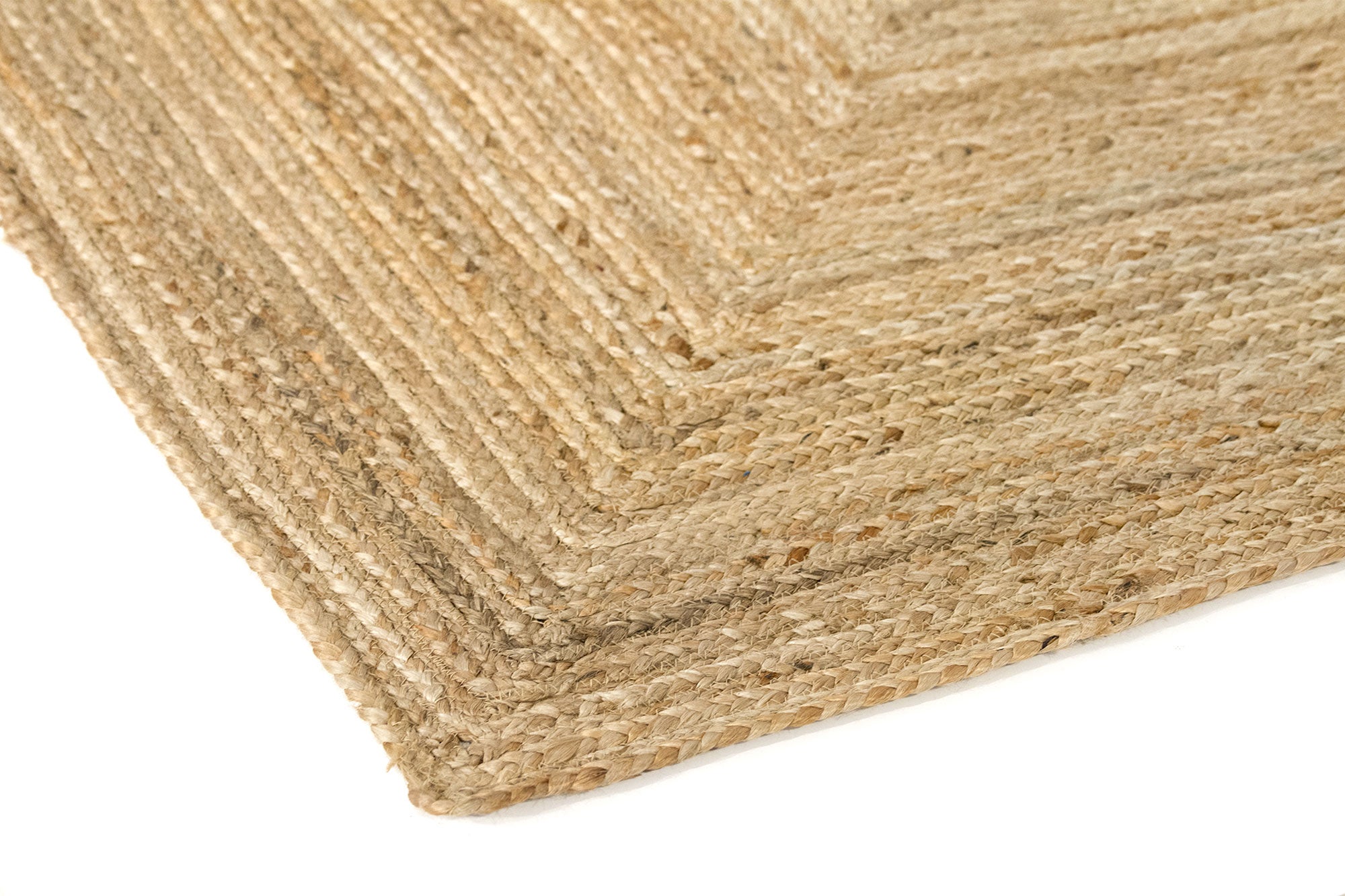 Hamid - ALHAMBRA NATURAL 400x300 - Alfombra grande de yute, extra grande, para sala de estar, comedor, dormitorio - 8