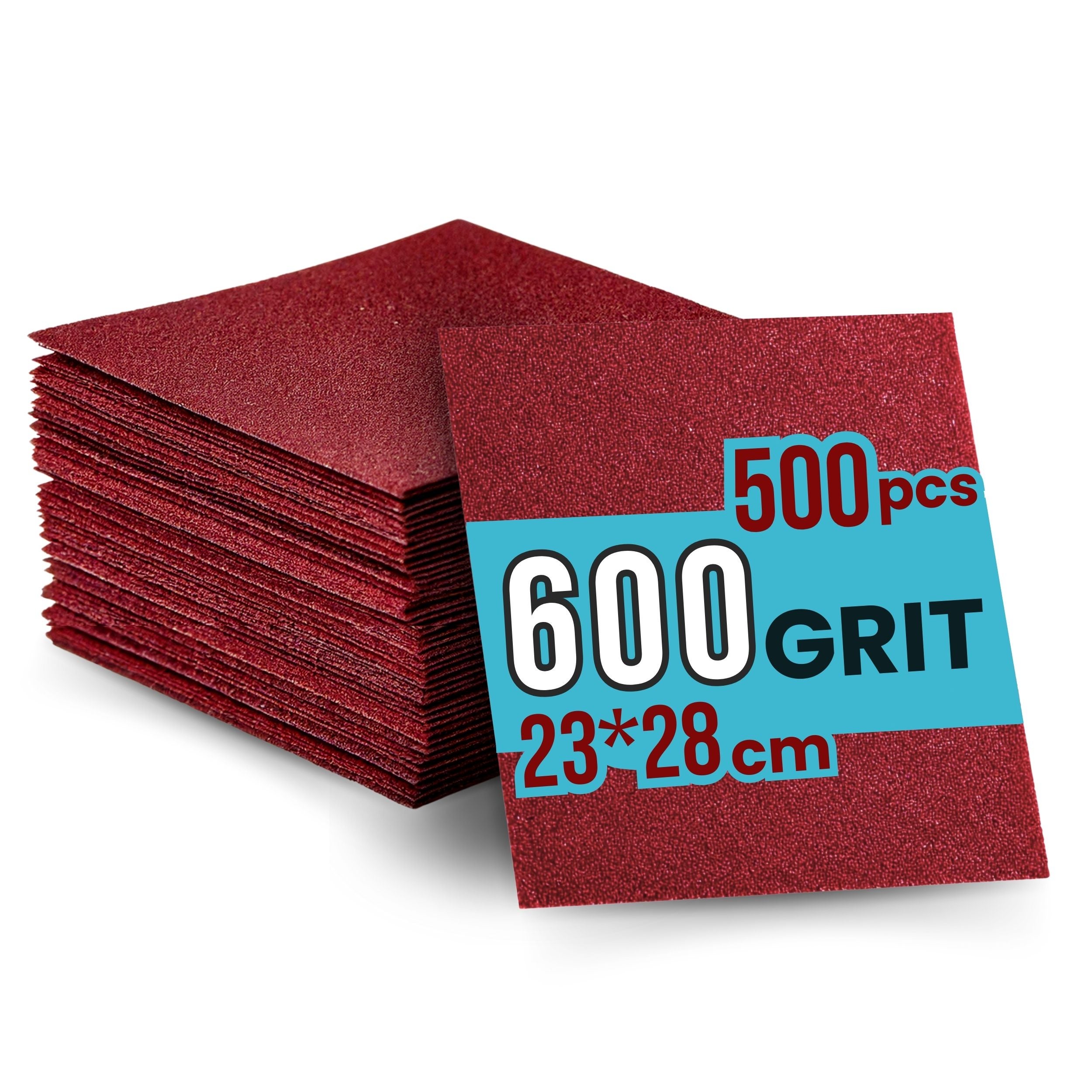 Feuille papier de verre abrasif 230x280mm-[Grain:G220