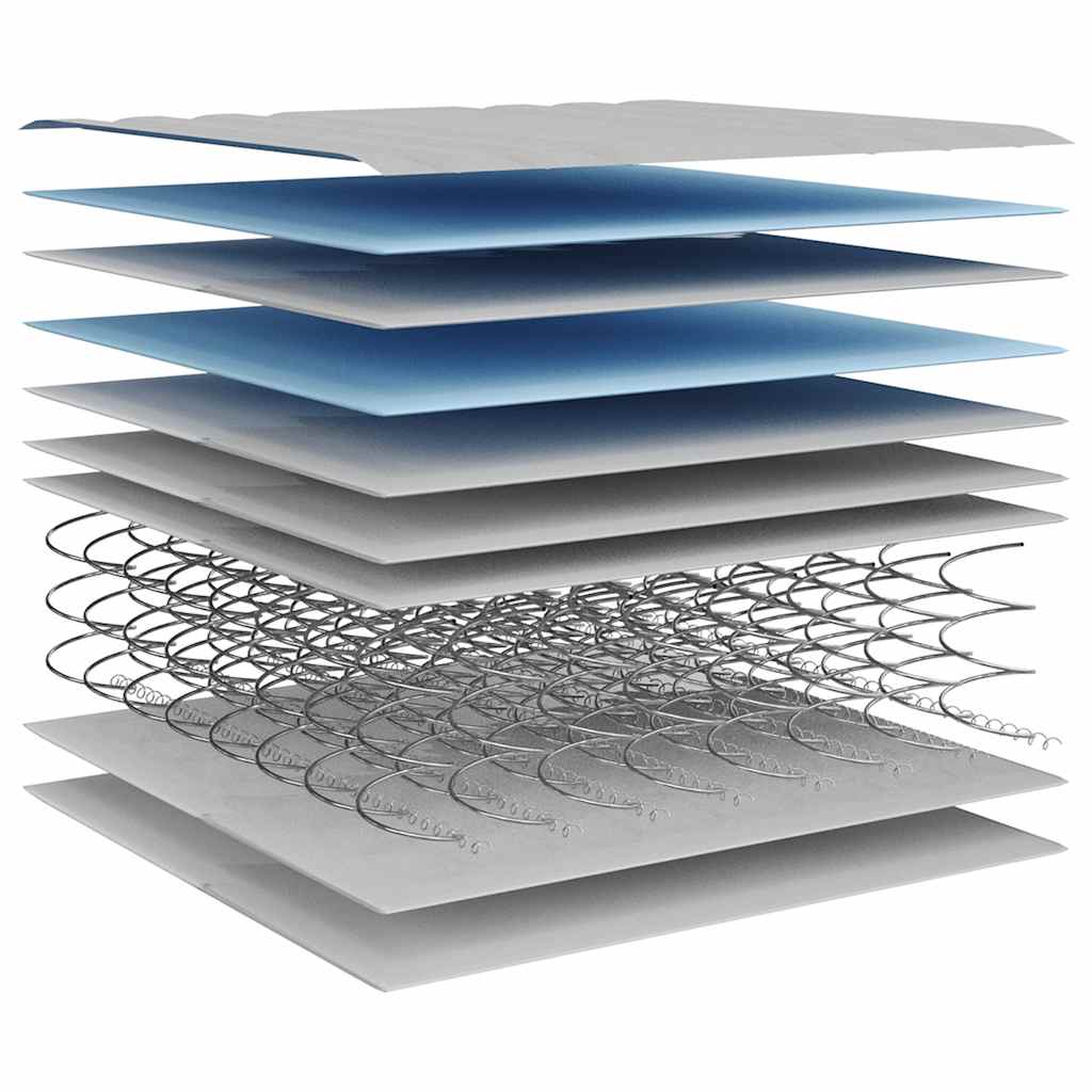 Materasso a Molle Bonnel per Bambini Medio 80x160 cm vidaXL - 7