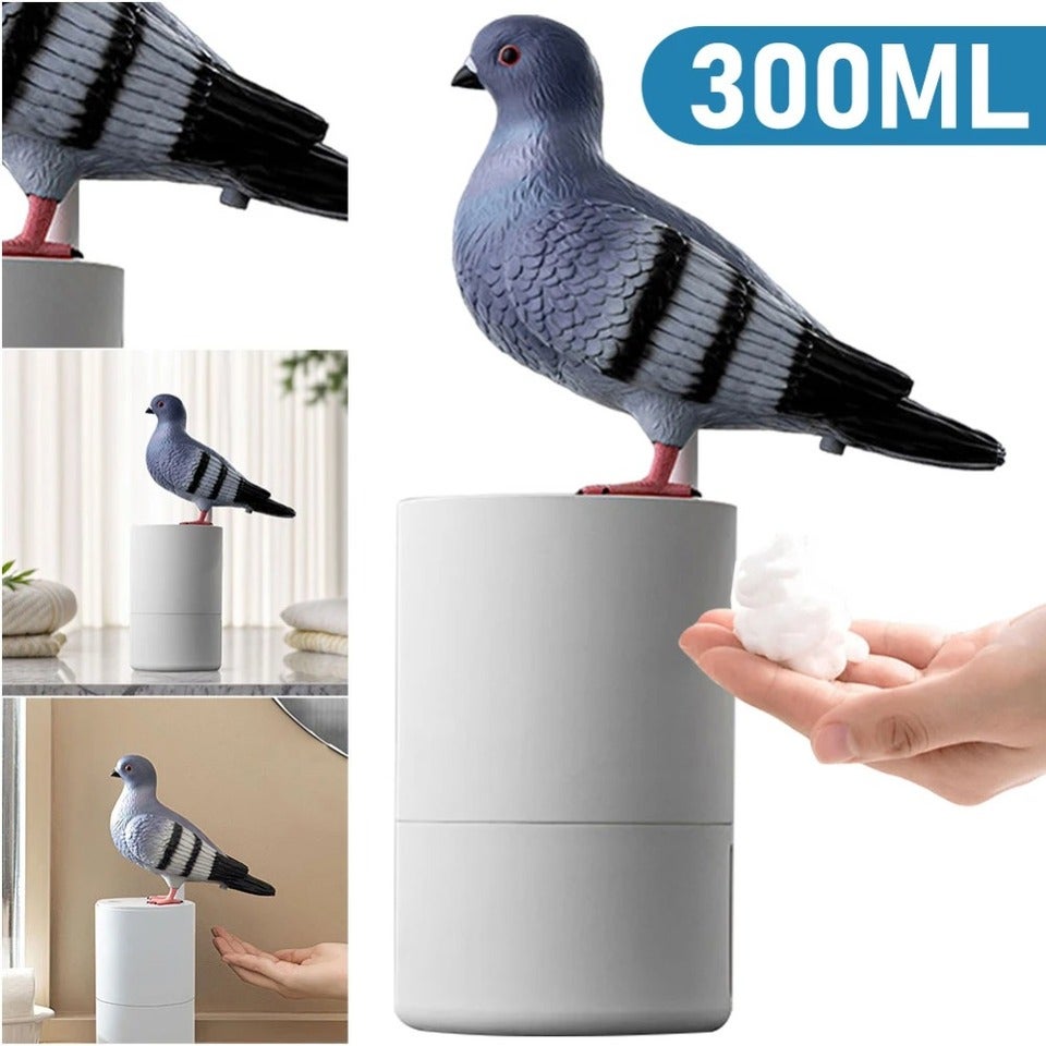 Automatyczny dozownik mydła w pianie 300 ml – Paloma Linda, bezdotykowy, elektryczny, do łazienki/kuchni