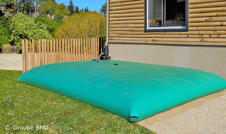 Citerne souple 10000 litres (10 m3) - Forme Standard (5,82 m x 2,98 m x 0,90 m) - 3