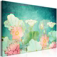 Tableau Fairytale Flowers 1 Part Wide Leroy Merlin
