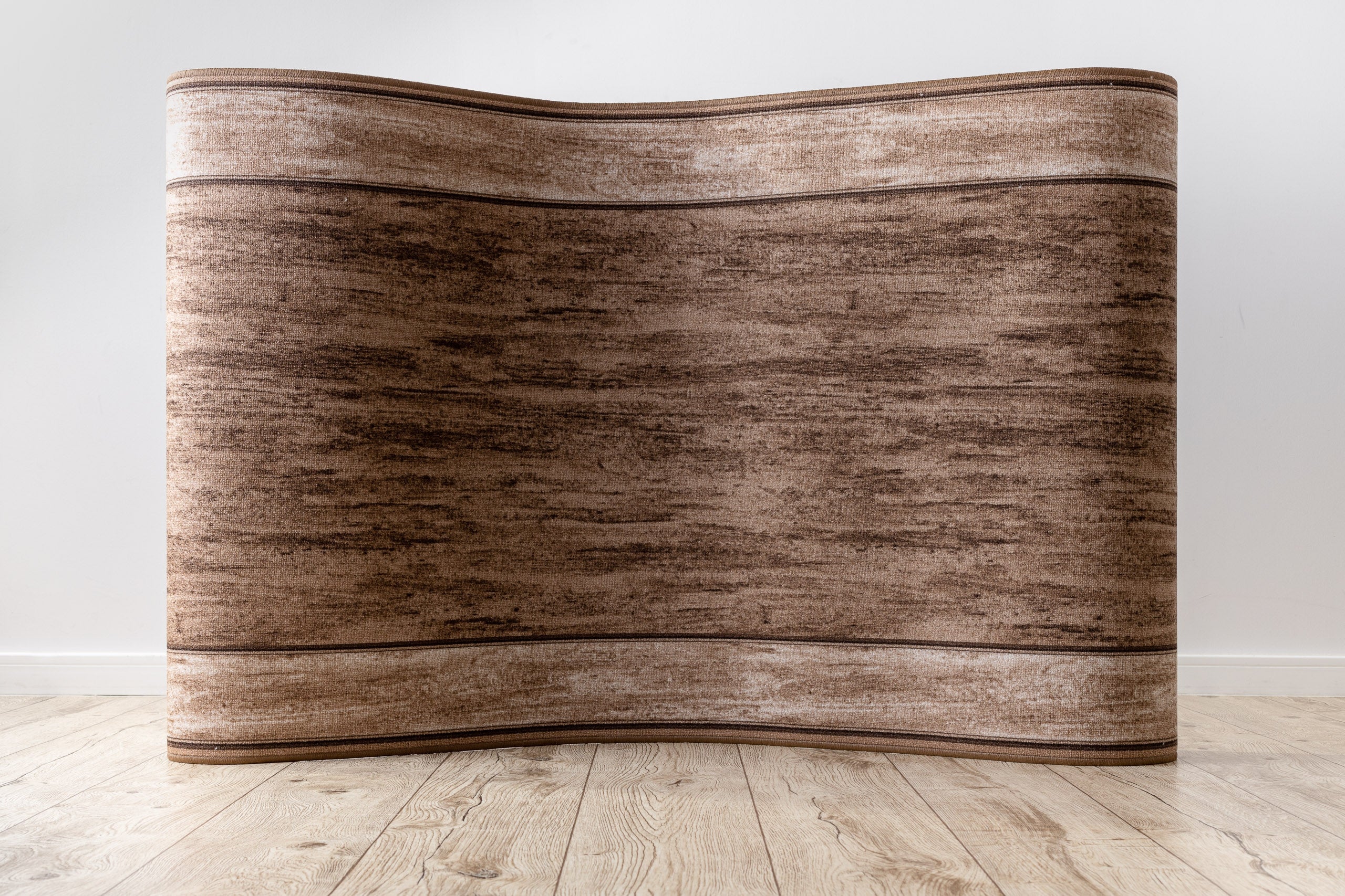 CHODNIK podgumowany RAMA brązowy 80cm 80x1400 cm - 3