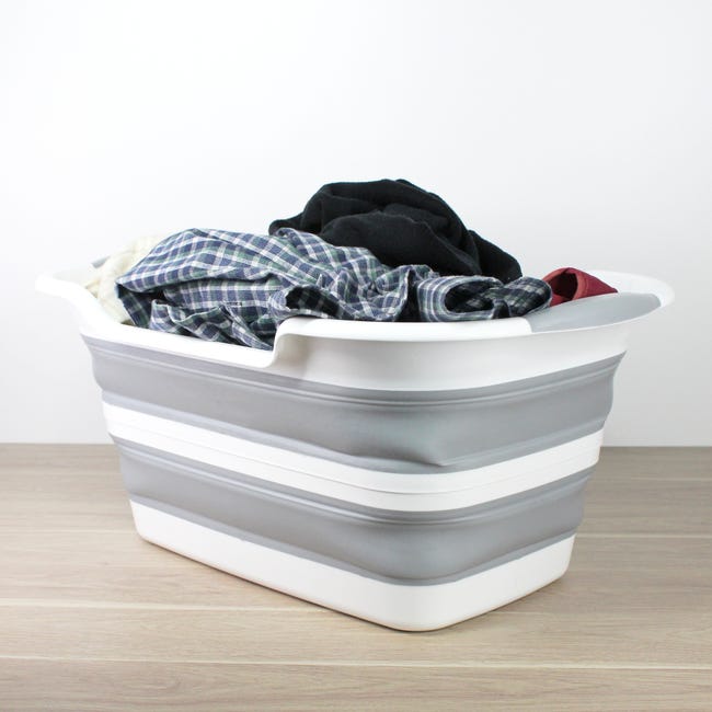 Cestino Per Bucato Pop Up, Cesto Per Bucato A Rete Pieghevole, Per - Foto 9