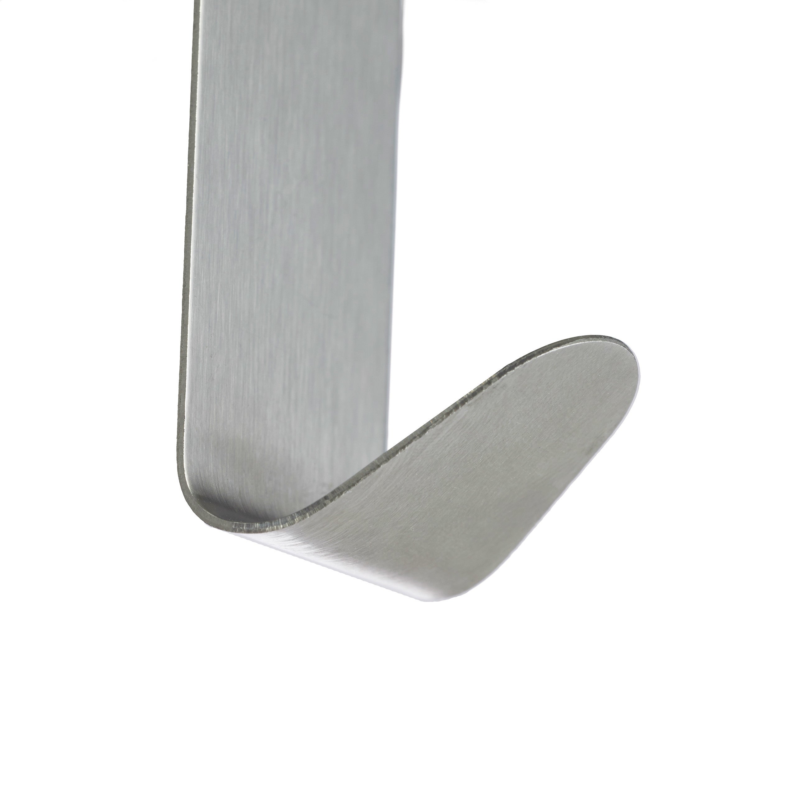 Set 40 Appendini Acciaio, da Appendere, Antiruggine, Ganci a S, Porta e Mobili da 2 cm di spessore, argento - 6