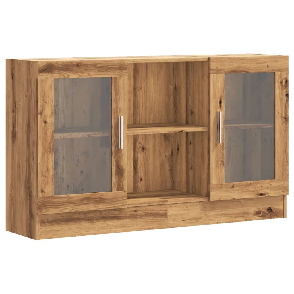Credenza VidaXL Rovere Artigianale 57x35x75 Cm - Mobile Da Cucina E Soggiorno In Truciolato Con Antiribaltamento