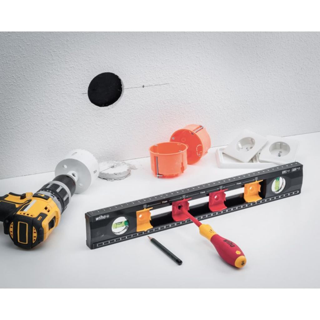 Wiha Niveau à bulles pour électricien 40 cm (42074) - 3
