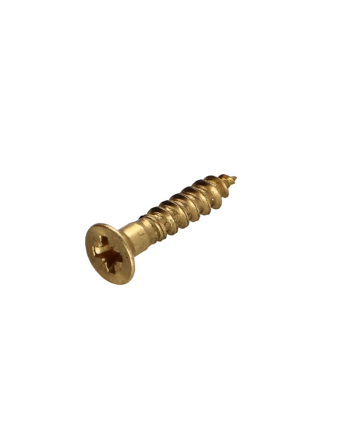 Vis bois Laiton Tête fraisée Pozi N°2 5X35-200 pièces | Leroy Merlin