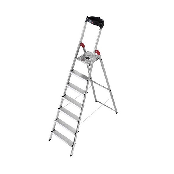 Escabeau 7 marches - Hauteur max. de travail 3.50m - 8507-001