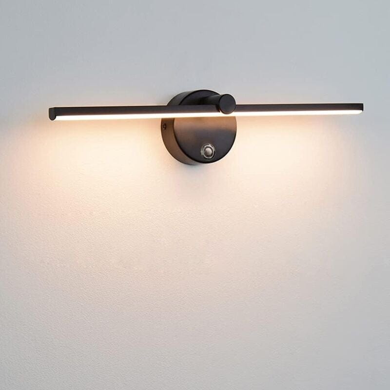 DEELUX Lampada da specchio a LED con interruttore, 30 cm, 500 lm, 5 W, 4000 K, l DEELUX Lampada da specchio a LED con interruttore, 30 cm, 500 lm, 5 W, 4000 K, l