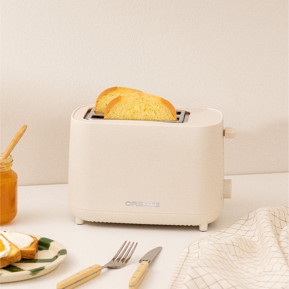 CREATE - TOAST STUDIO - Toster do pieczywa - Blanc cassé