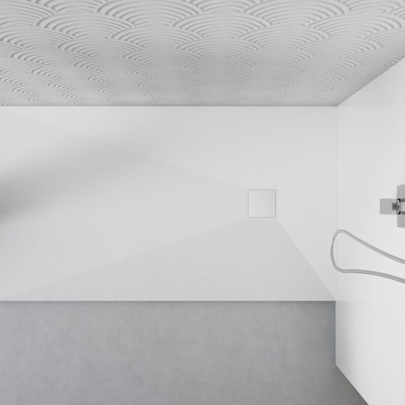 Brodzik STONE SEVANTE prostokątny 180x90 biały z syfonem 1 szt.