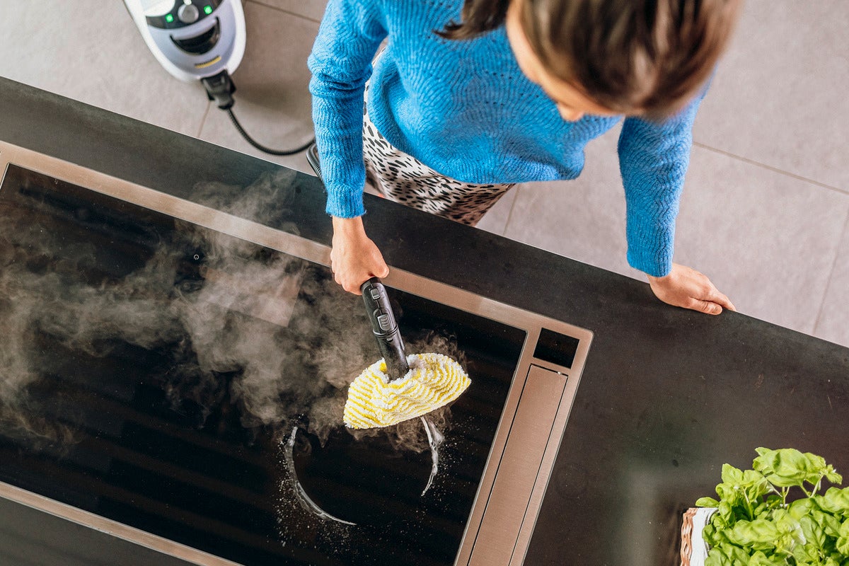 Nettoyeur vapeur Karcher SC 5 Easy Fix avec fer à repasser - blanc, 2250W - 6