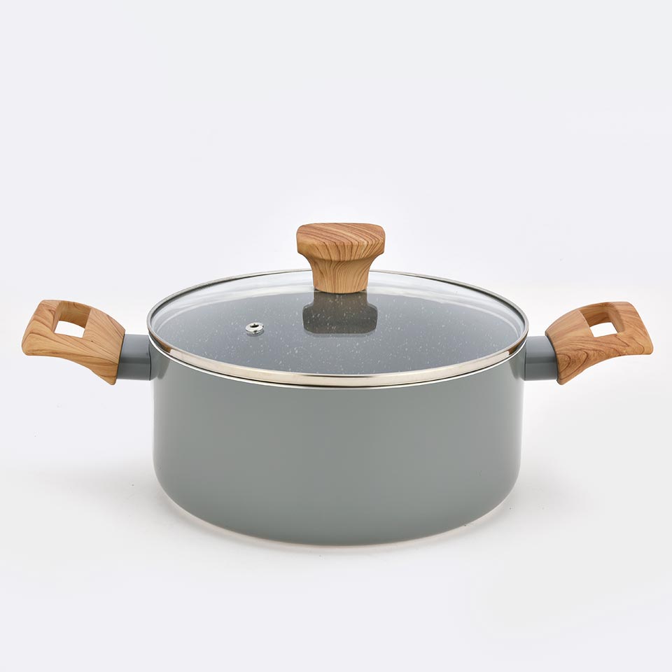 Riess 0123-033 Country-Edelweiss - Casseruola con coperchio, diametro 18 cm, multicolore