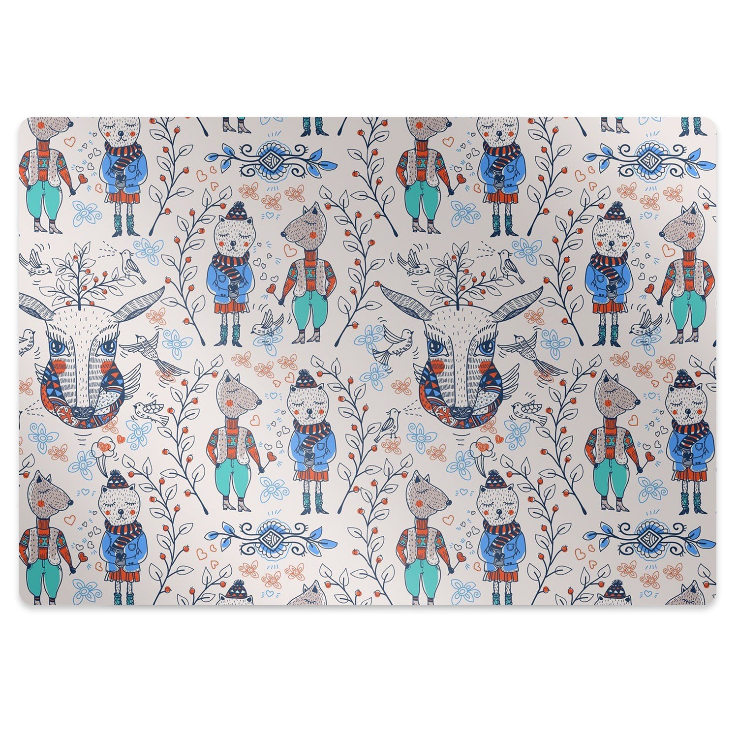 Mata pod fotel biurowy, Pojedynczy kolor drewniane deski tło 140x100 cm – Tulup - 2