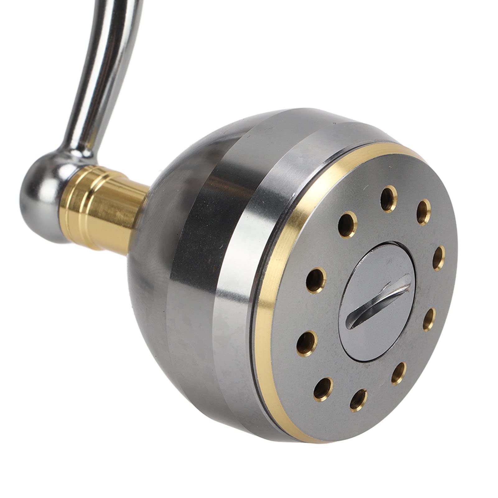 ASTON4000 Mulinelli 5.2: 1 Rapporto di trasmissione ad alta velocità 10+1BB Mulinello da pesca completamente in metallo liscio e potente - 9