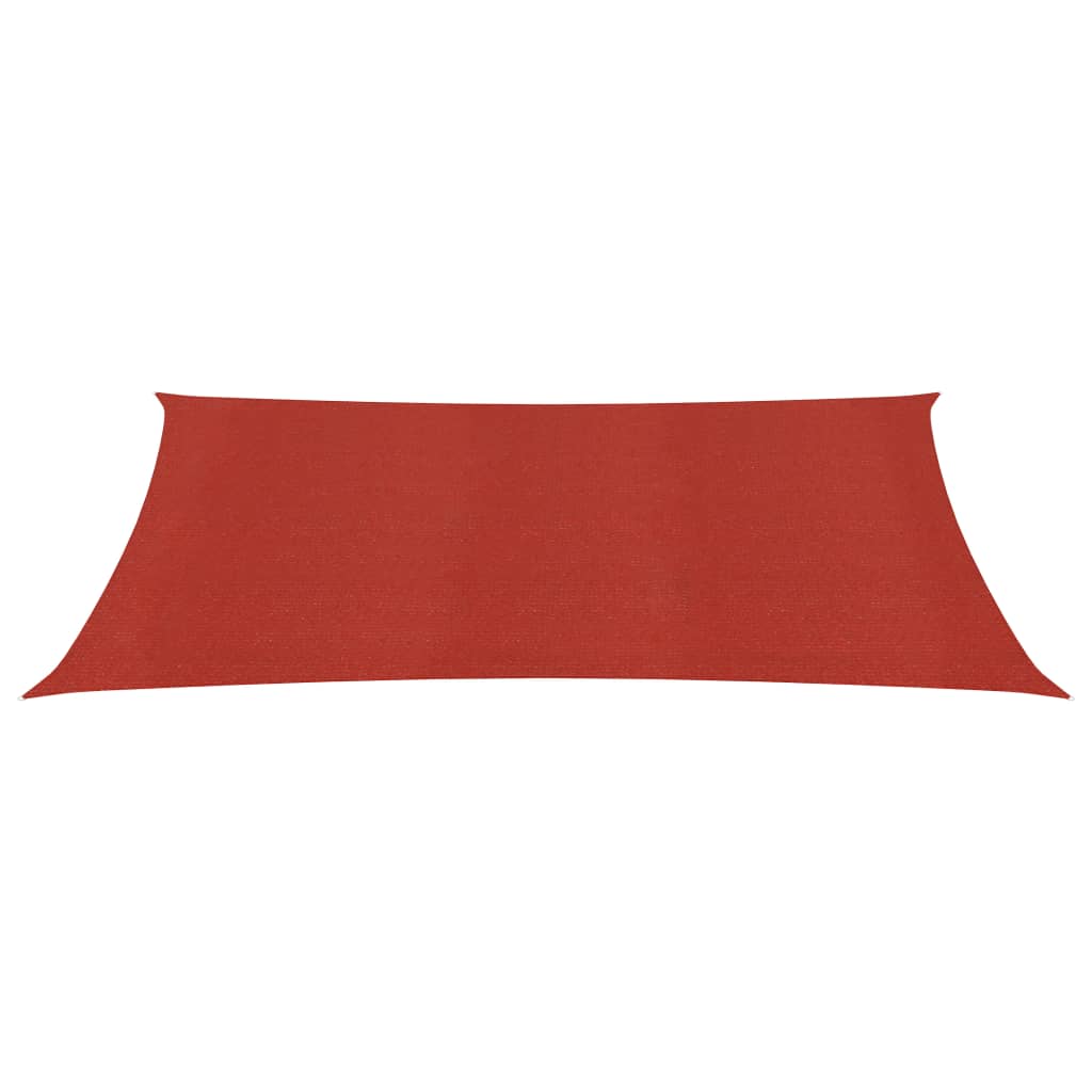 Vela ombreggiante 160 g/m² rossa 2,5 x 4,5 m HDPE 02_0009250 - 2