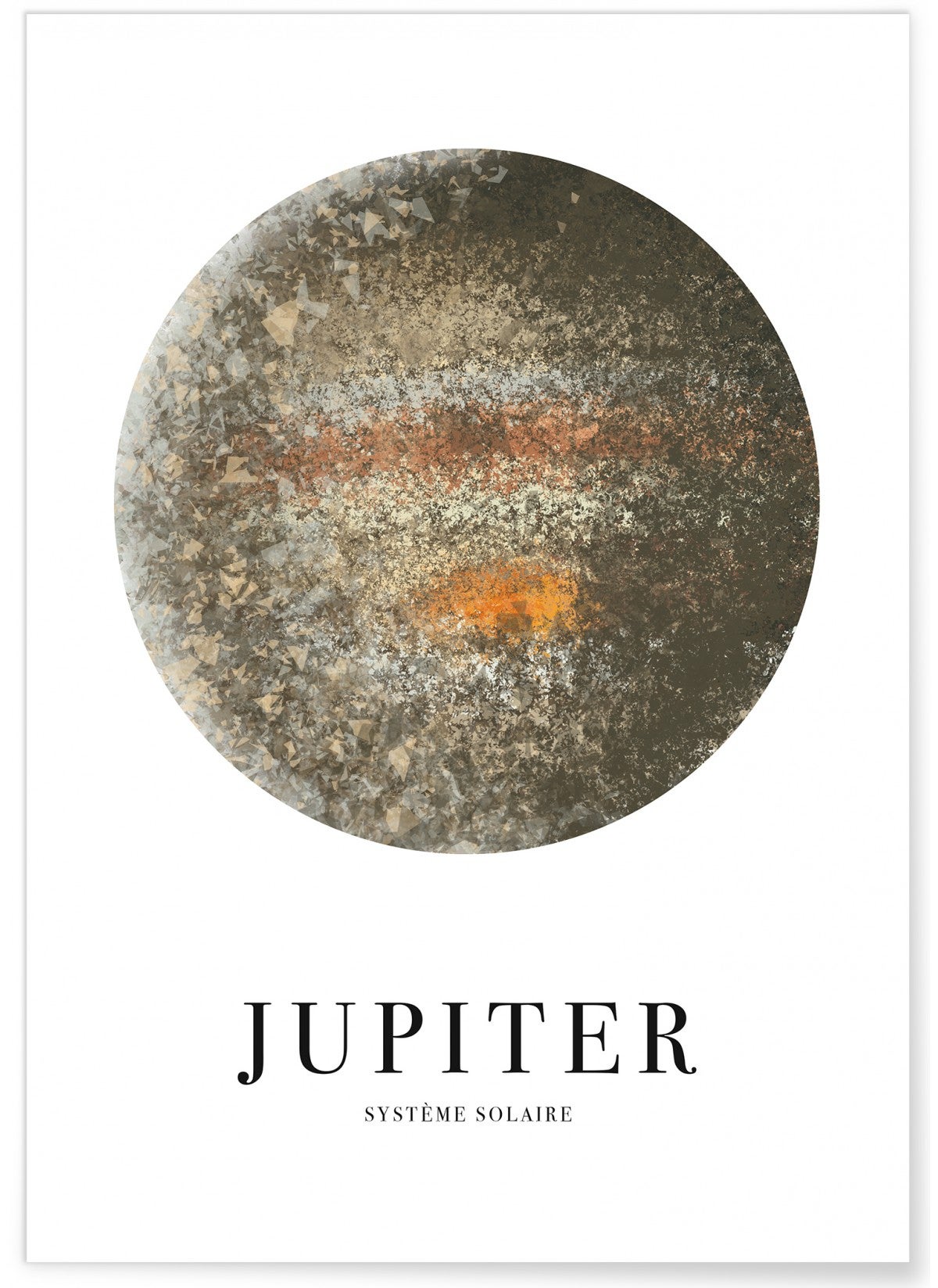 Affiche jupiter format a3 leroy merlin