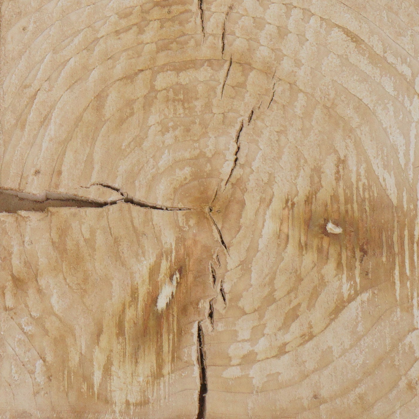 Stołek HWC-L76, stołek drewniany, przemysłowy metalowy z litego drewna z certyfikatem MVG, naturalny - 2