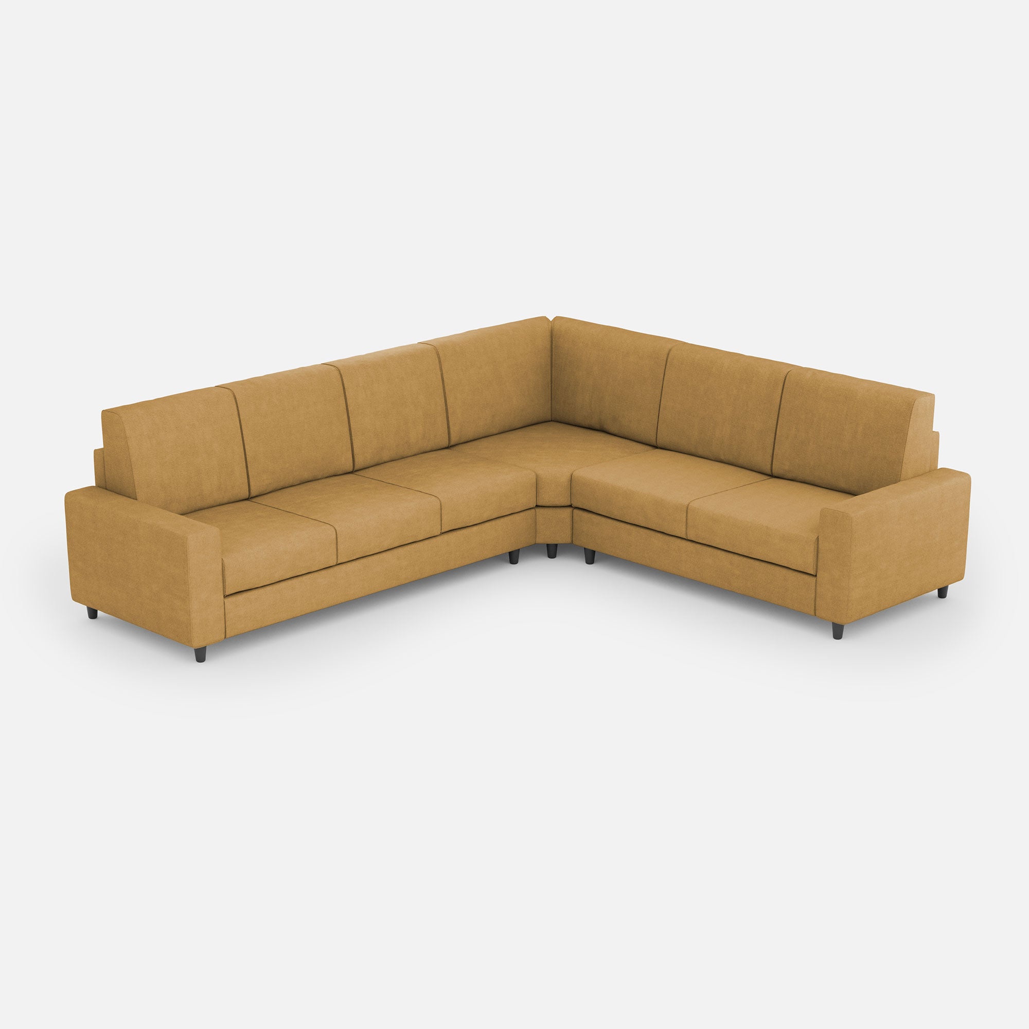 Sofá sakar 3 plazas tres plazas de 60 cm sofá rinconero sofá mediano 2 plazas dos plazas de 70 cm dimensiones exteriores l.286x246 color ocre