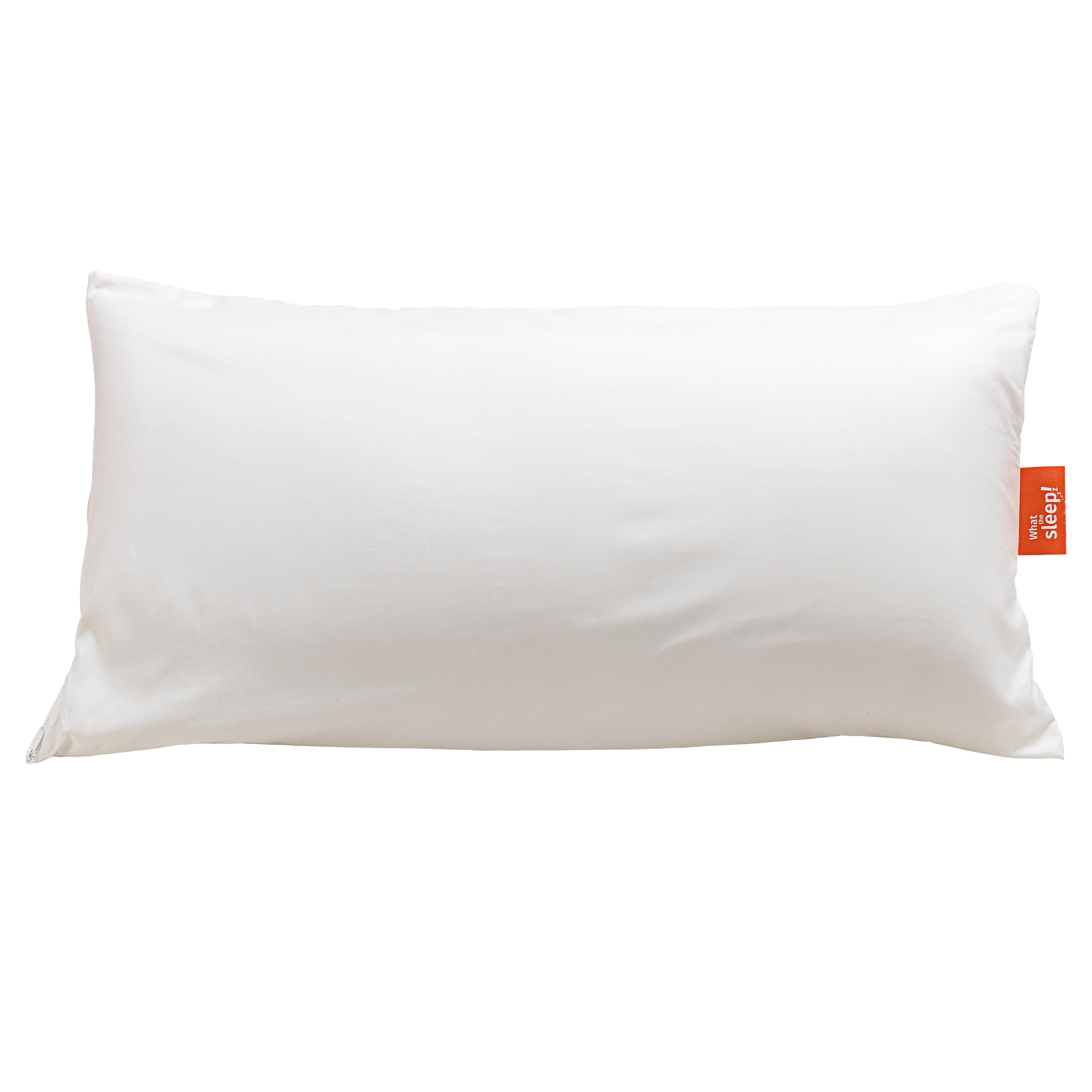 Almohada drums, what the sleep, fibra sostenible, firmeza media-alta, alta transpirabilidad, hipoalergénica, dormir de lado y cambio de postura 70cm