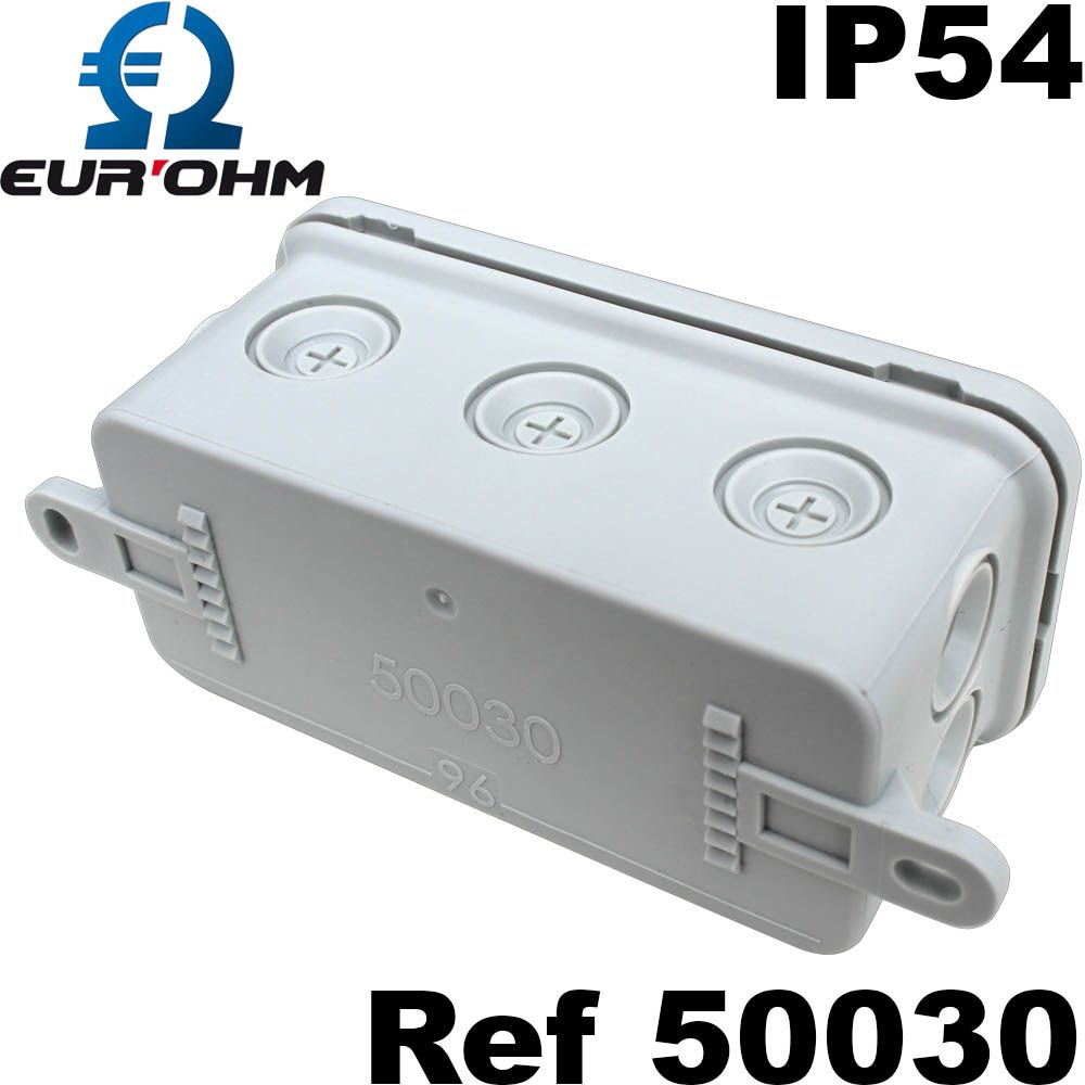 Boîtes de dérivation étanche pour luminaire 80x40 mm - 5