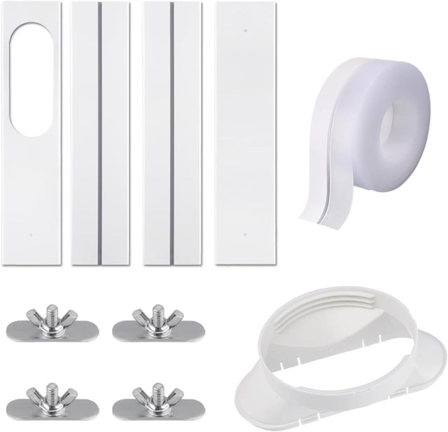 Kit De Ventilation De Fenêtre Pour Climatiseur Portable, Housse De Protection Pour Tuyau De Climatisation~p154347326