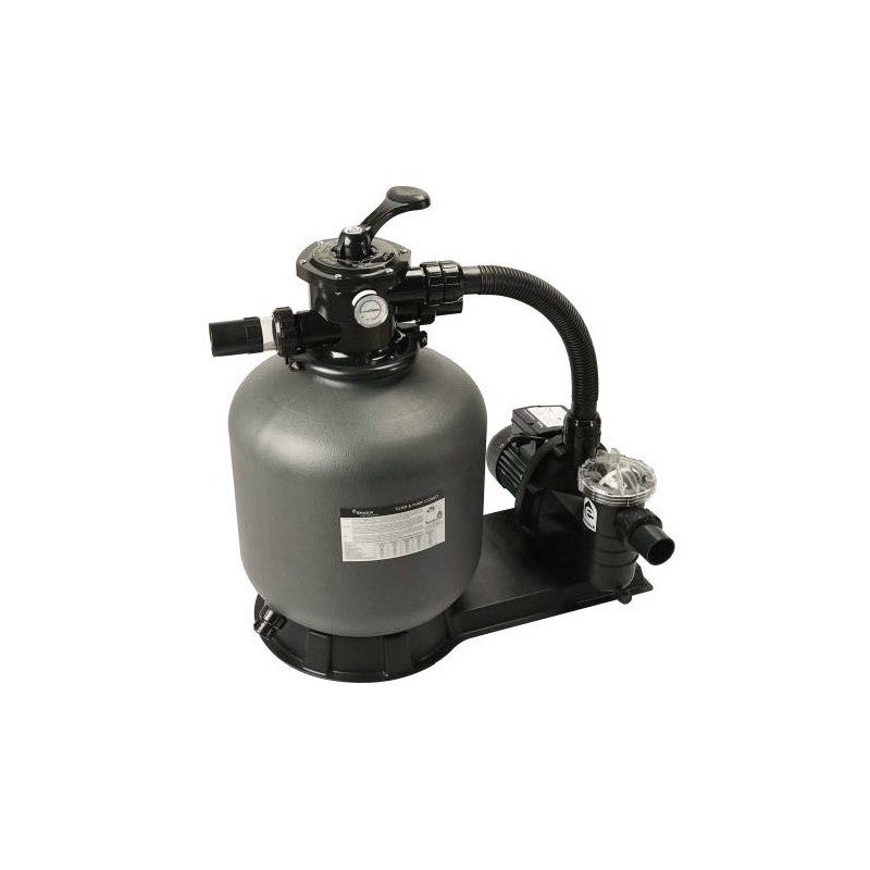 San Marco Filtro A Sabbia Per Piscina 10 M³/h Con Motore 0,75 CV - Kit Filtrazione Completo Con Valvola 7 Vie, Assistenza 5 Anni - 2