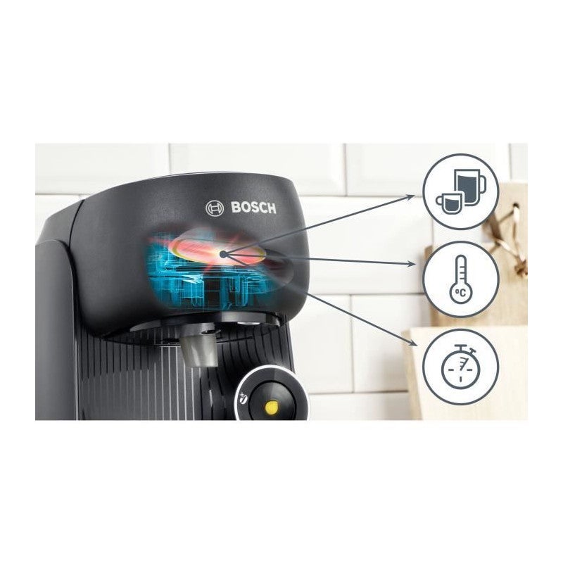 Macchina da caffè - BOSCH - TAS16B2 - Tassimo Finesse - 1400 W - 0,7 L - Nero - 6