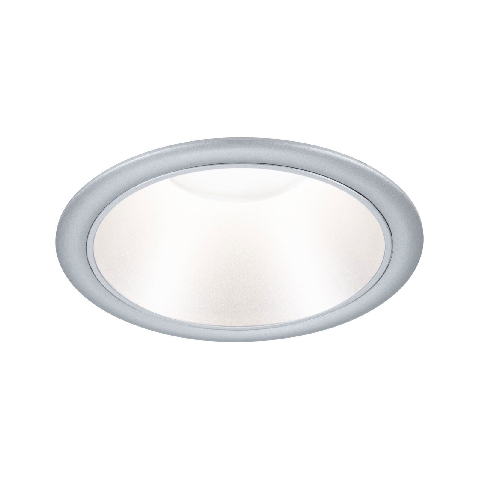 Spot encastré LED 3-Step-Dim Cole Coin Kit de 6 IP44 rond 88 mm Coin 6x6W 6x470lm 230V gradable 2700K Argent mat - 2