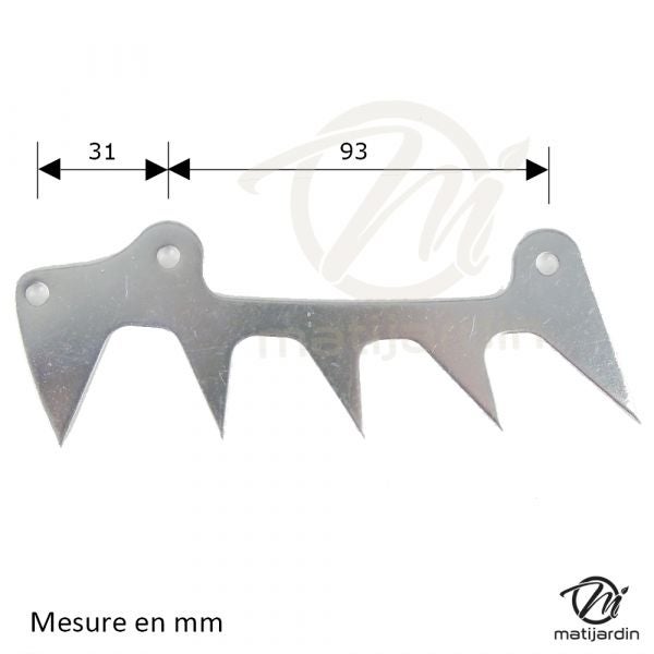 Griffe interne pour tronçonneuse Stihl MS650 - 2