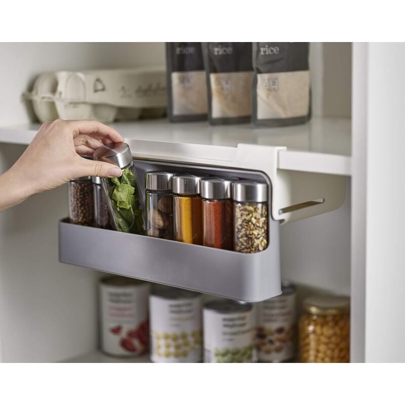 CupboardStore dans armoire, cuisine rangement sous étagère étagère à épices, organisateur Gris - 2
