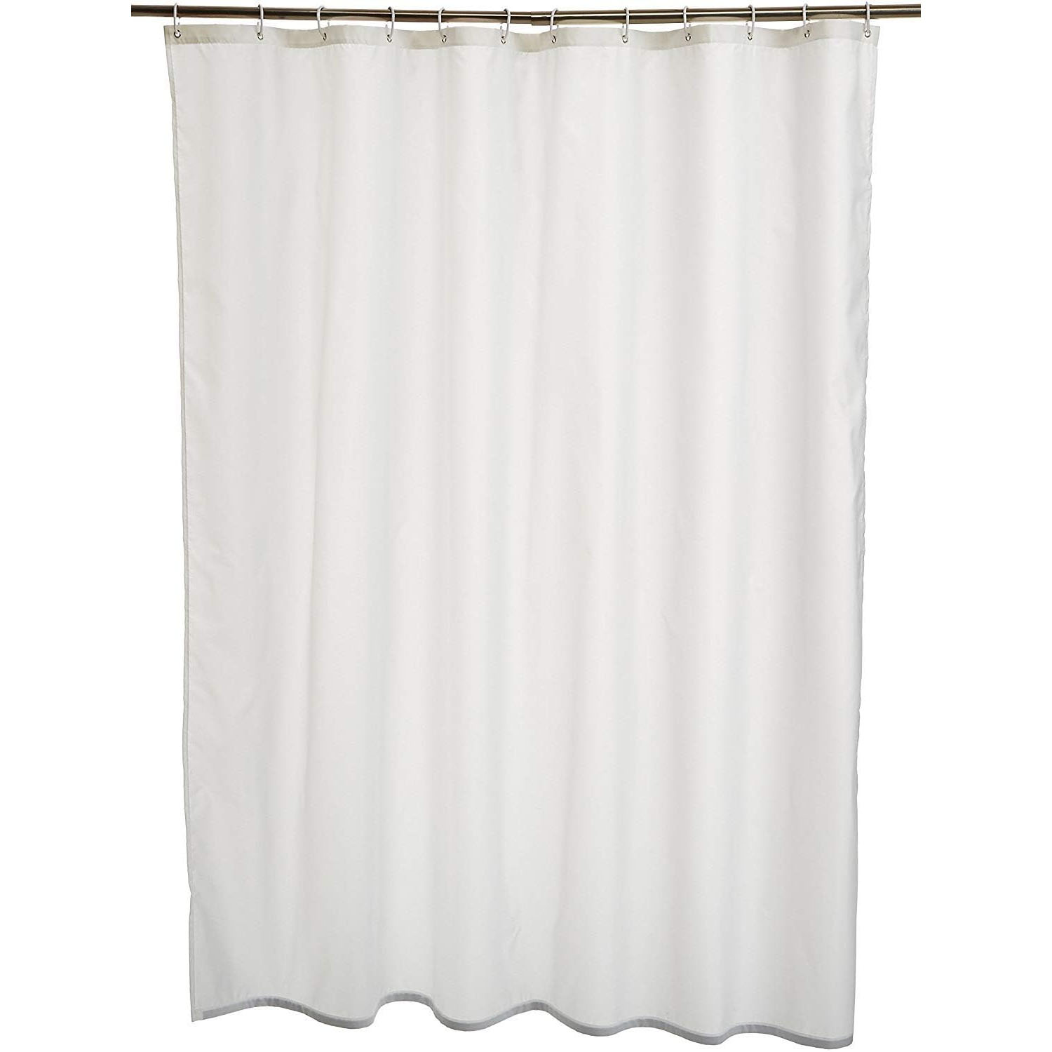 Zasłona prysznicowa Basics White 180 x 180 cm