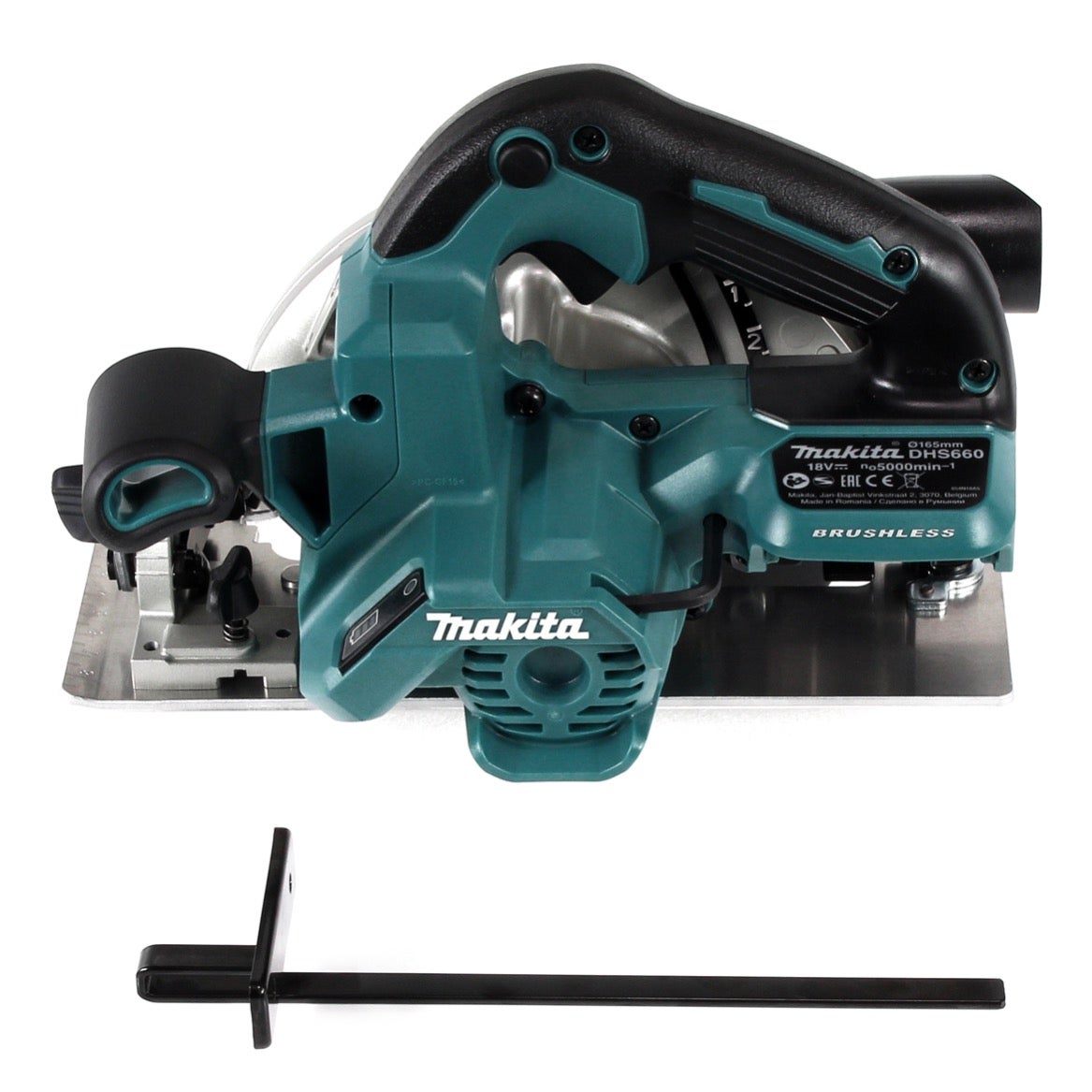 Makita DHS 660 Z 18 V Li-Ion Scie circulaire sans Batterie, sans
