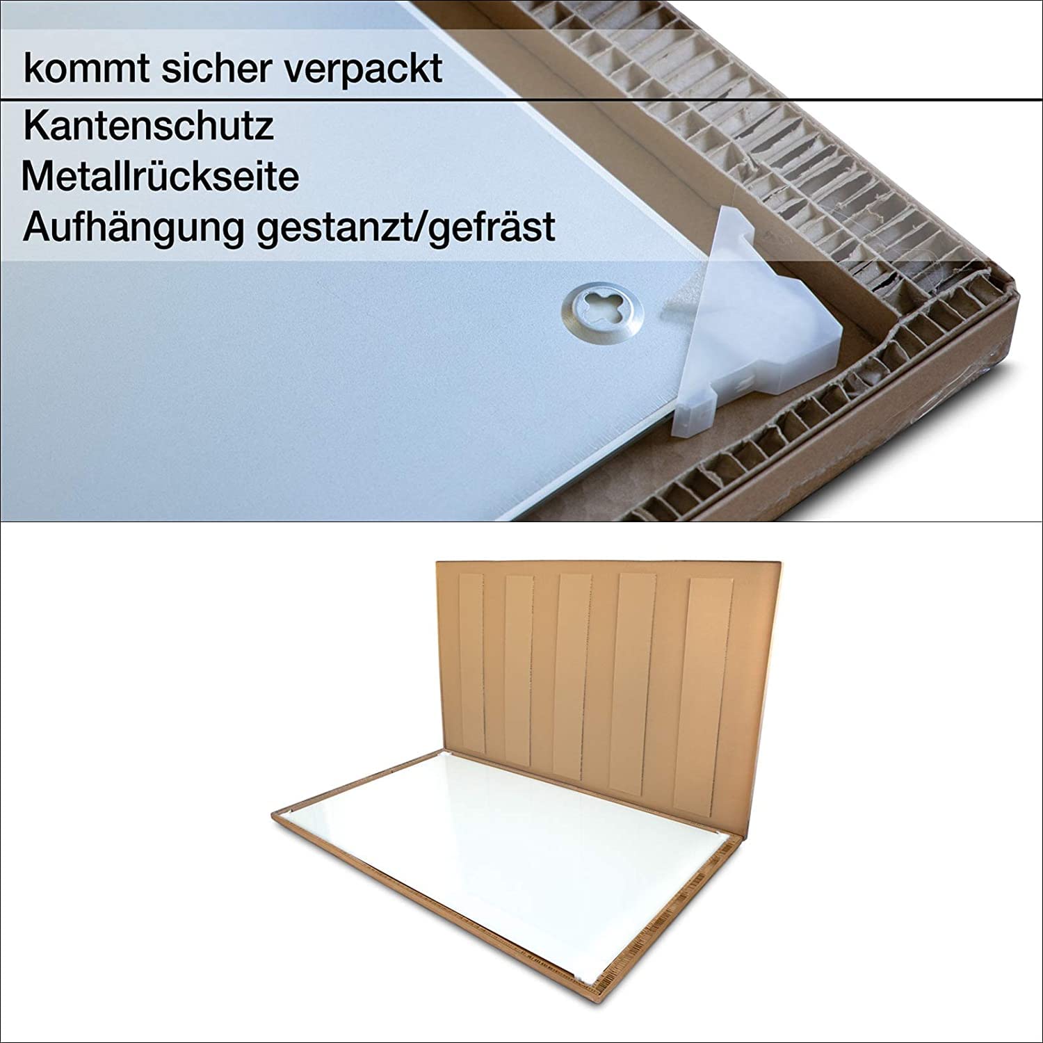 Tableau magnétique sans cadre, Fixation invisible pour un effet flottant, 45 x 60 cm - 7