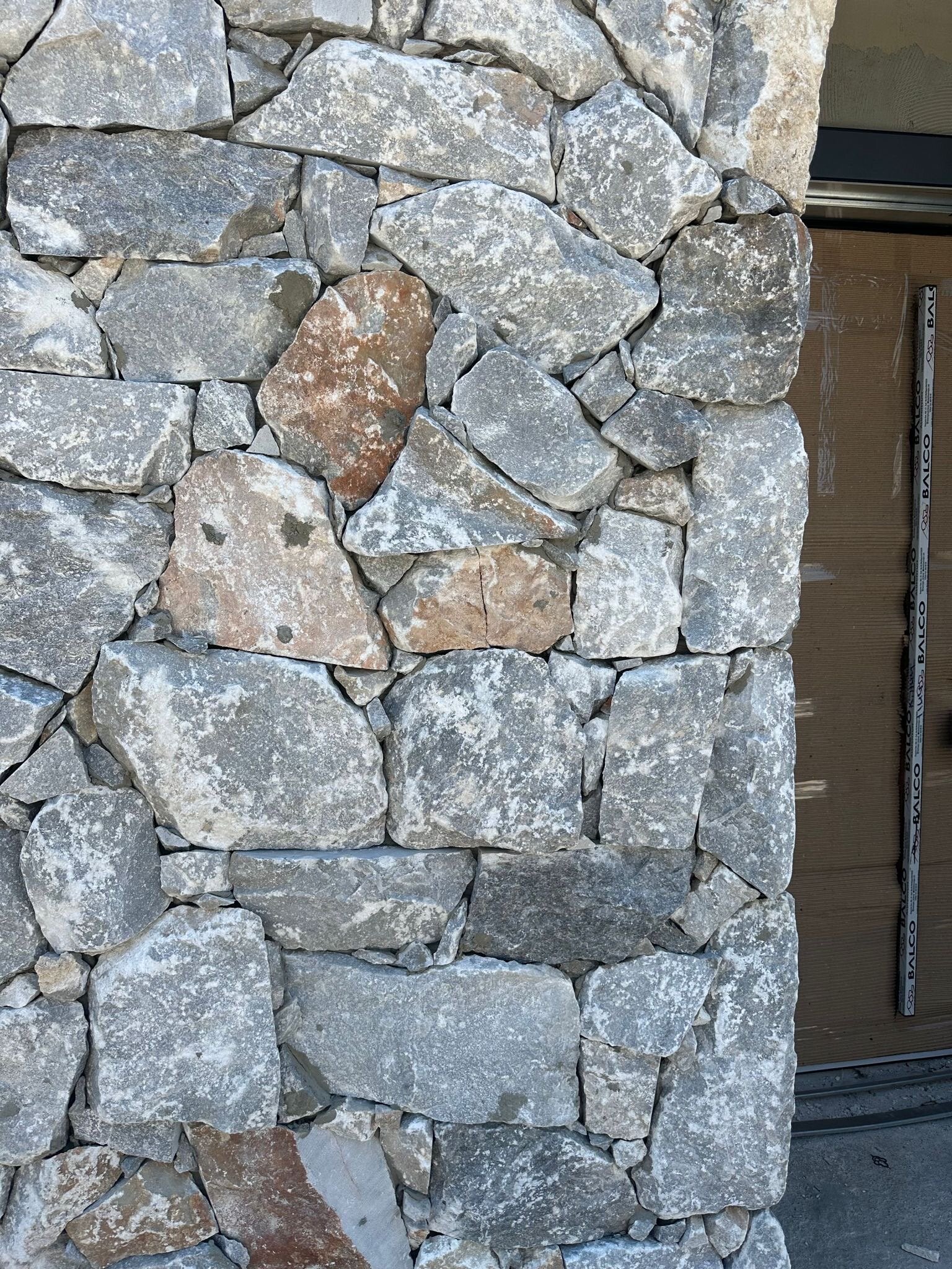Pierres Sèches - Parement mural - BLUESTONE - Naturelle - Opus incertum - 4