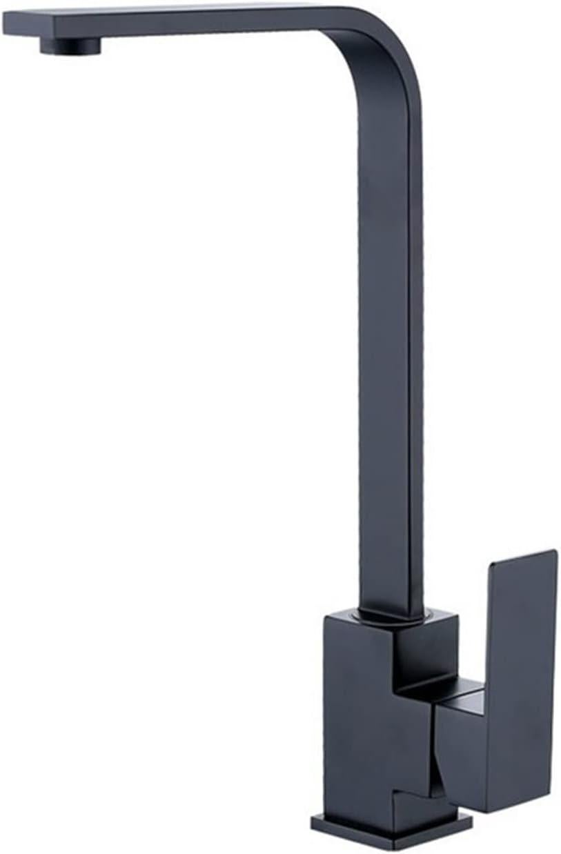 Bateria kuchenna, bateria mieszająca, bateria zlewozmywakowa obrotowa 360°, bateria zlewozmywakowa, czarna