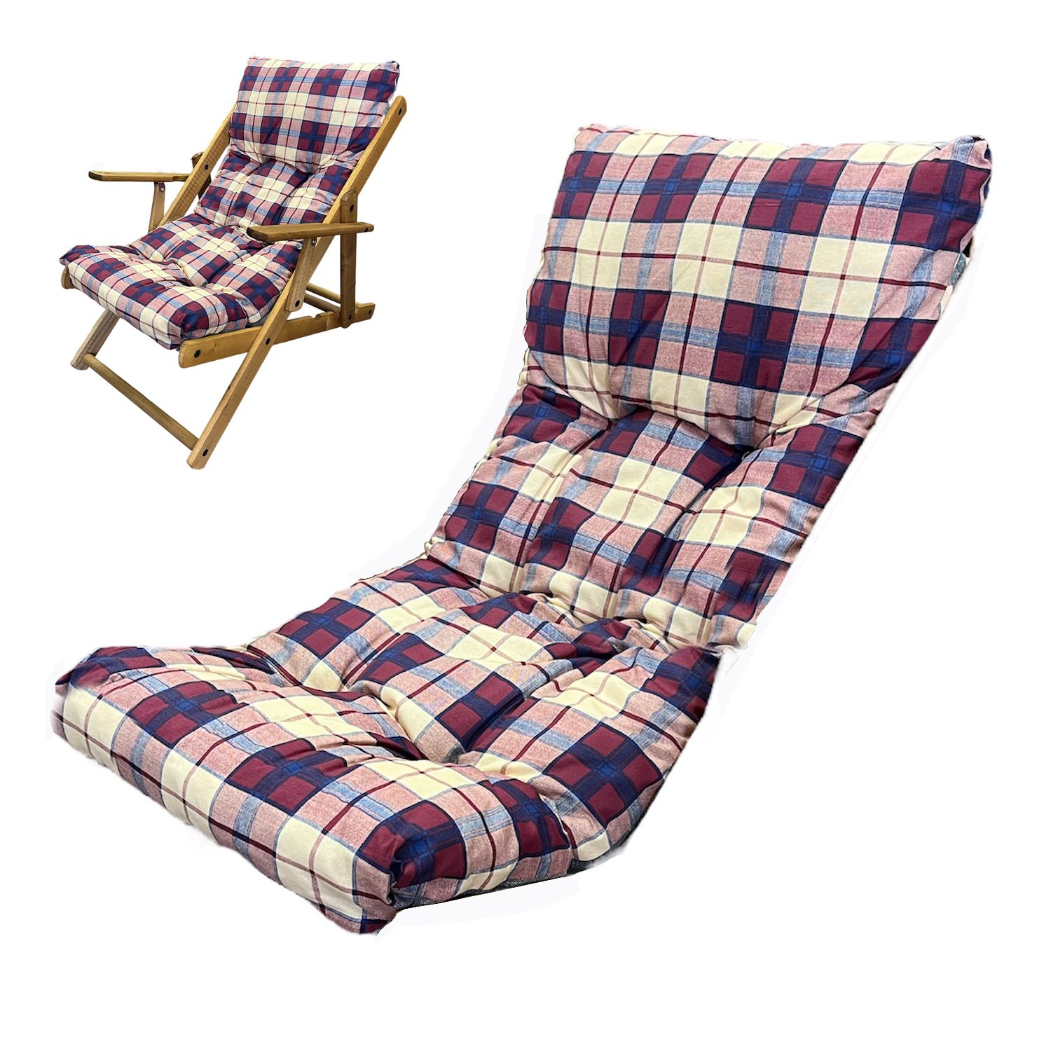 Morbuy Imbottitura Per Sedia Sdraio Cuscino Per Poltrona Sedia
