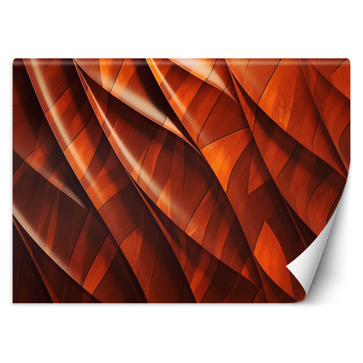Fototapeta, Pomarańczowa tekstura 3D 368x254