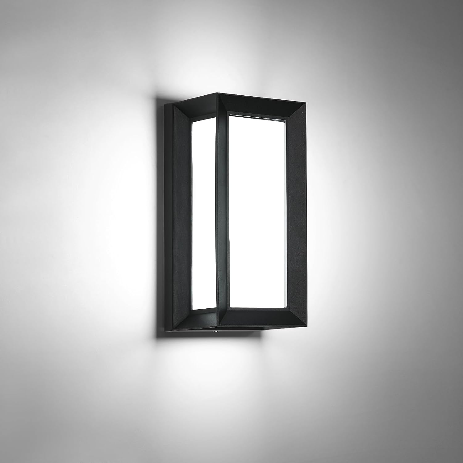 Kinkiet LED do użytku wewnątrz i na zewnątrz, na tarasie, patio i w korytarzu, chłodne białe światło, 18 W, IP65, wodoodporny.